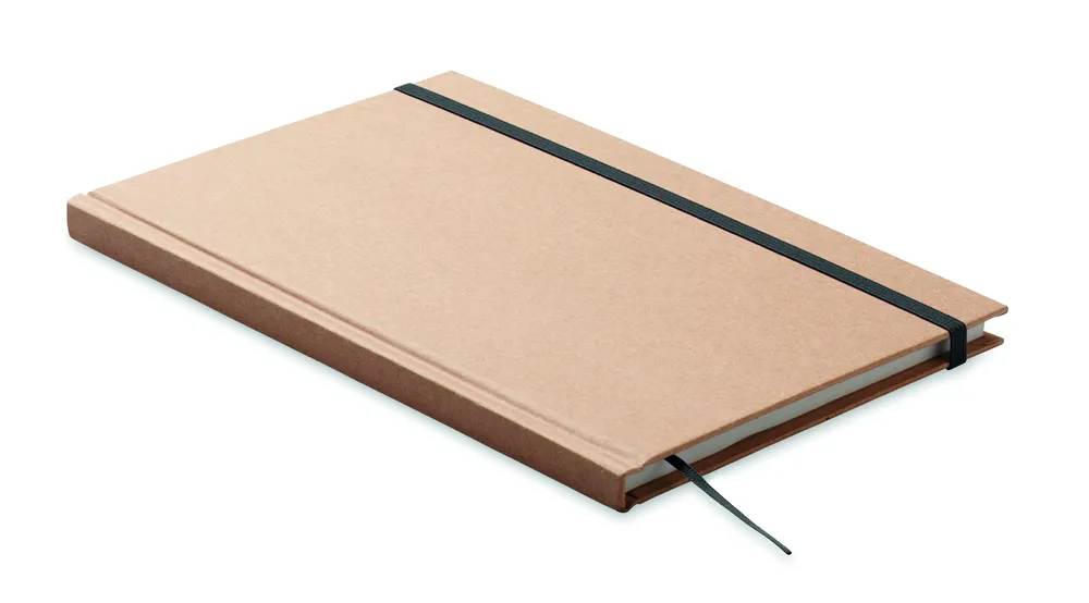 Musa · A5 notitieboekje gerecycled – Zwart