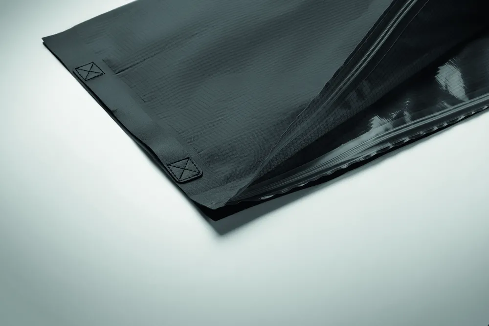 Flow · Reis vacuümzak 10L – Zwart
