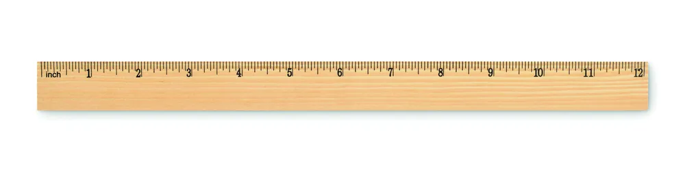 Ruler30 · Houten liniaal 30cm – Hout