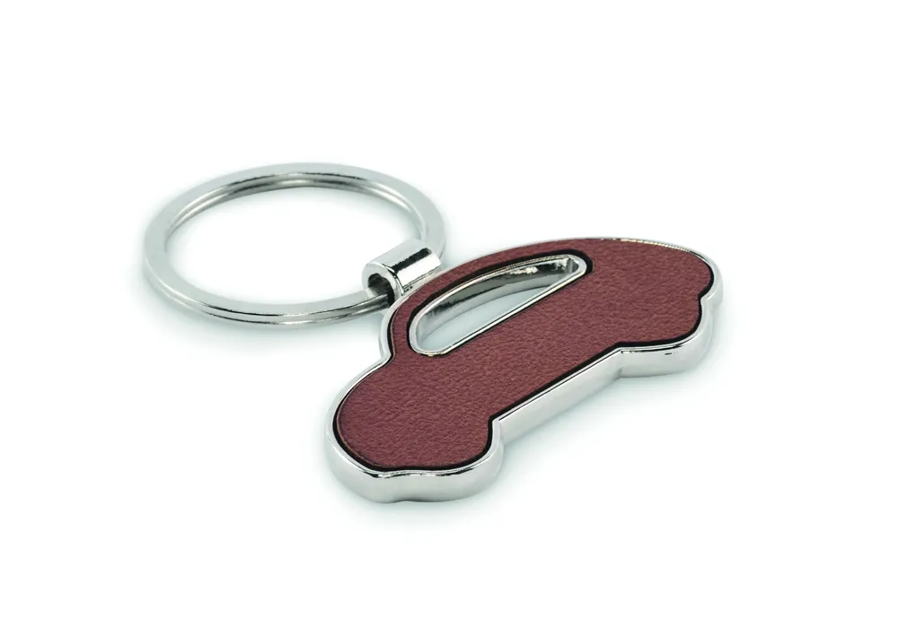 Lar · Sleutelhanger in de vorm van een a – Bruin