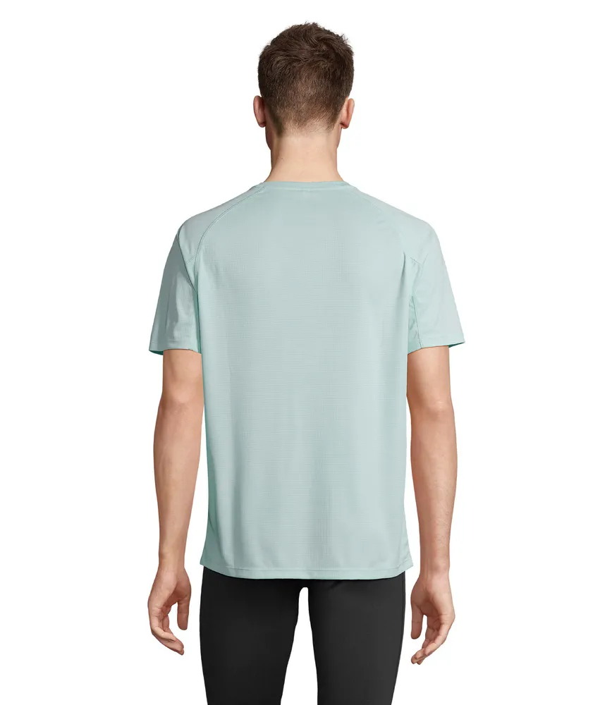 Vortex Raglan T-shirt – Arctic blue