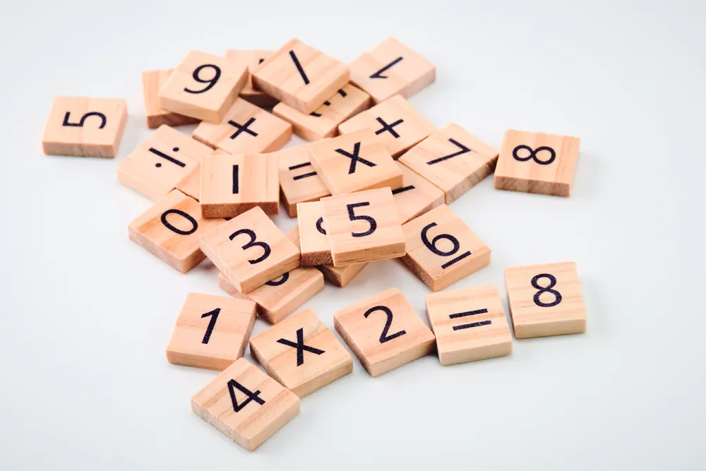 Educount · Educatief houten telspel – Beige