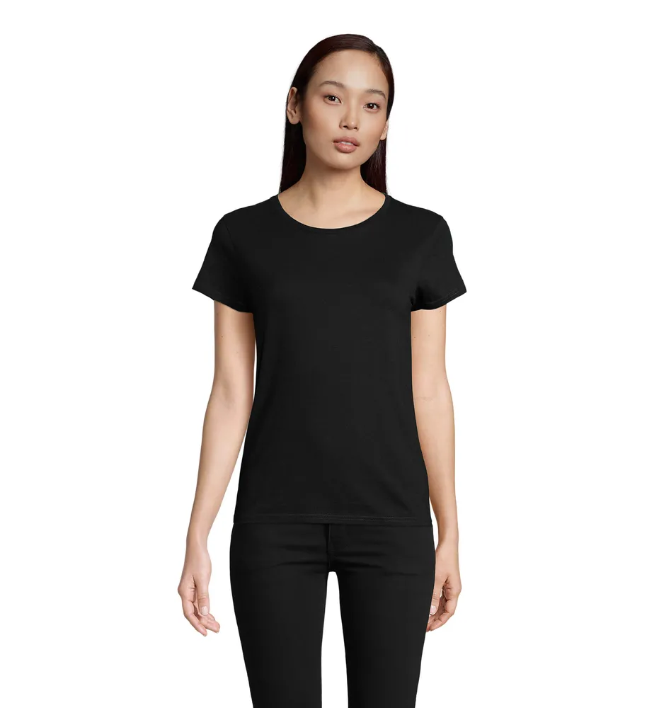 Pioneer Women · Pioneer Dames T-shirt 175g – Diep zwart