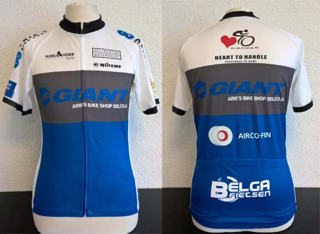 Sublimatie wielrenkleding