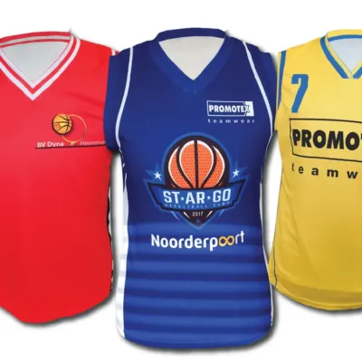 Sublimatie basketbalshirts