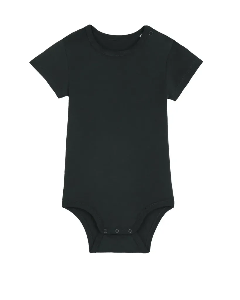 Baby Body – Short-sleeve bodysuit voor de little ones – Black
