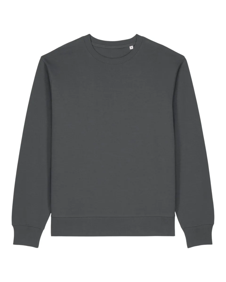 Stanley Thinker – Classic crewneck sweatshirt in gerecycled katoen – Anthracite