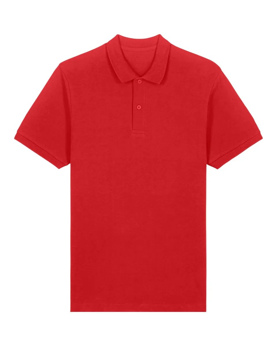 Stanley Coaster – Hoogwaardig mid-weight fitted polo – Red