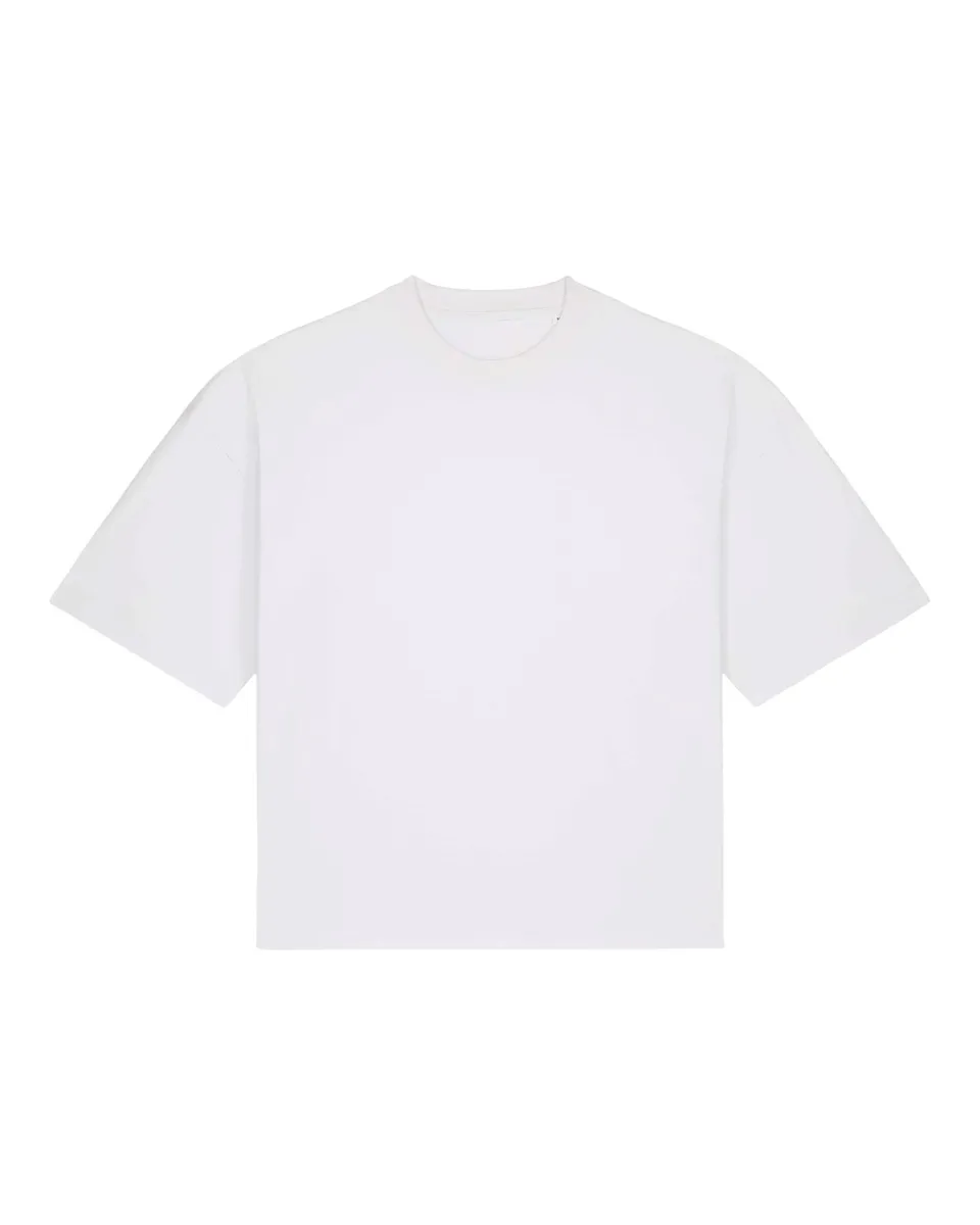 Hypster – Oversized T-shirt in een zacht gerecycled katoen blend – White