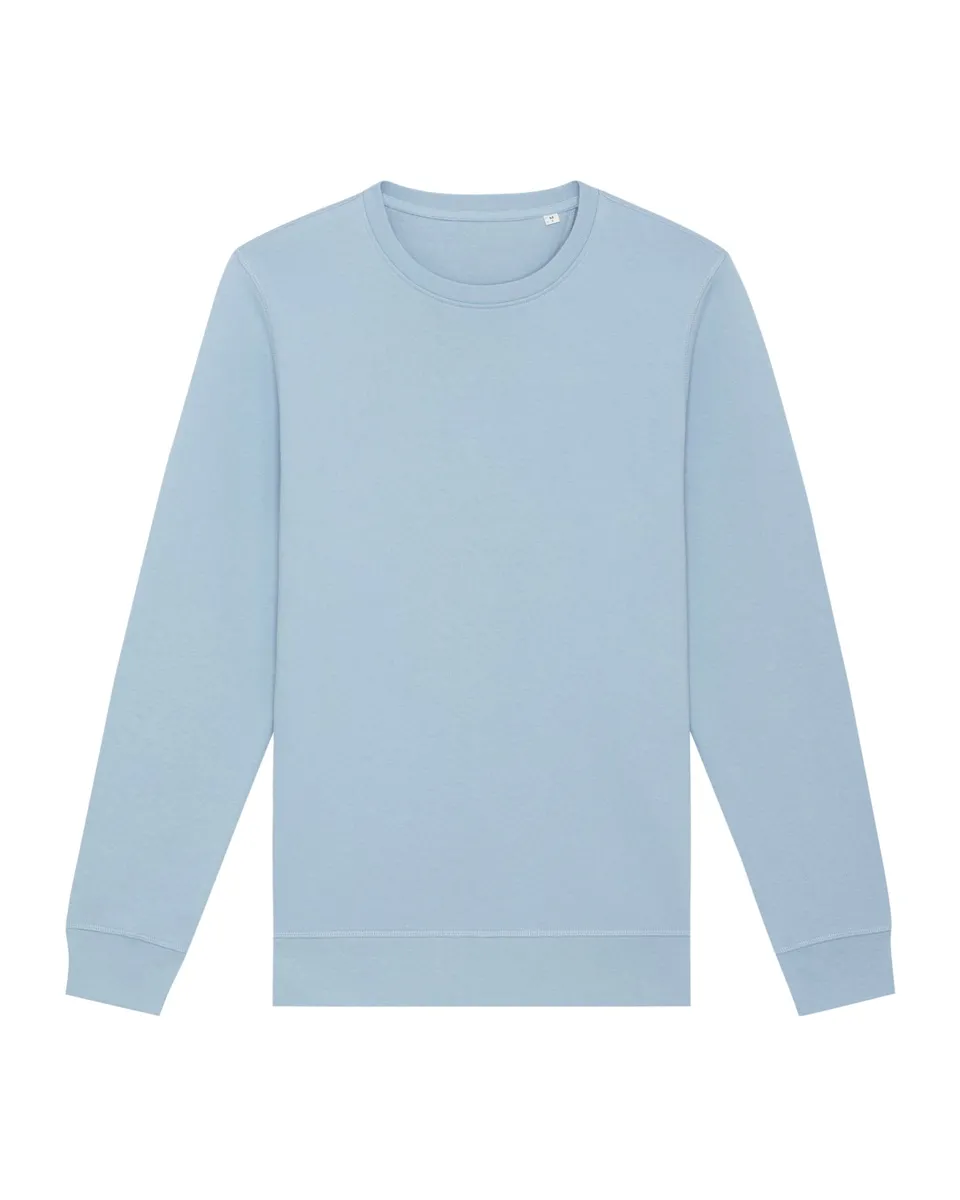 Roller – Lichtgewicht crewneck sweatshirt voor year-round laagjes – Sky blue