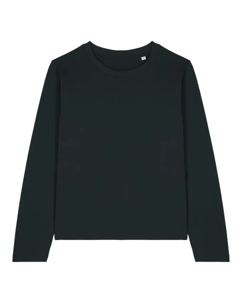 Stella Muser Long Sleeve – Iconic long-sleeve T-shirt designed voor her – Black