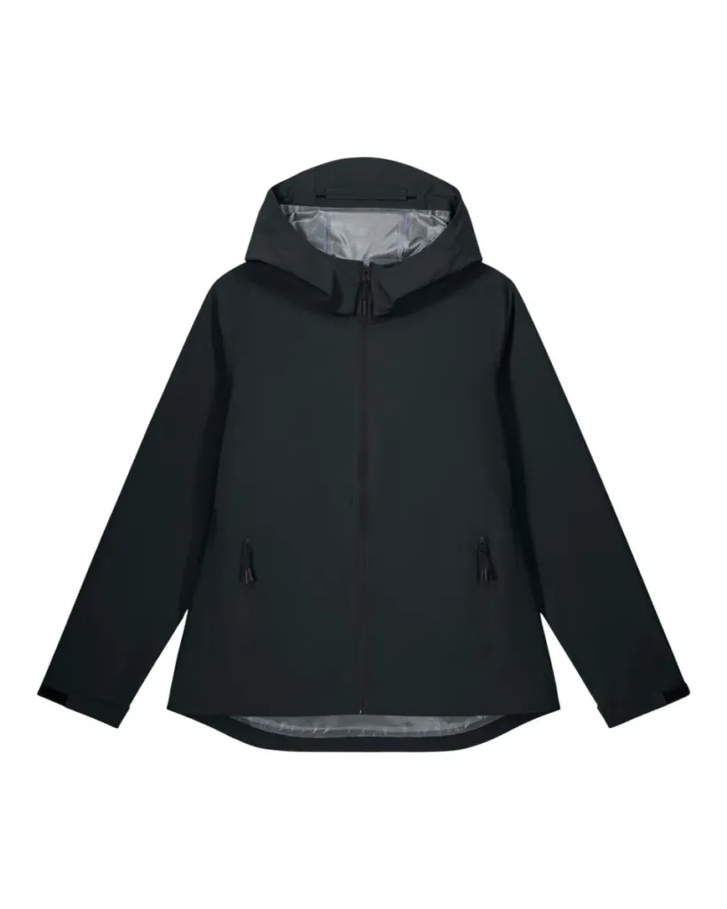 Stella Stormer – Gerecycled waterdicht jas voor heavy rain – Black