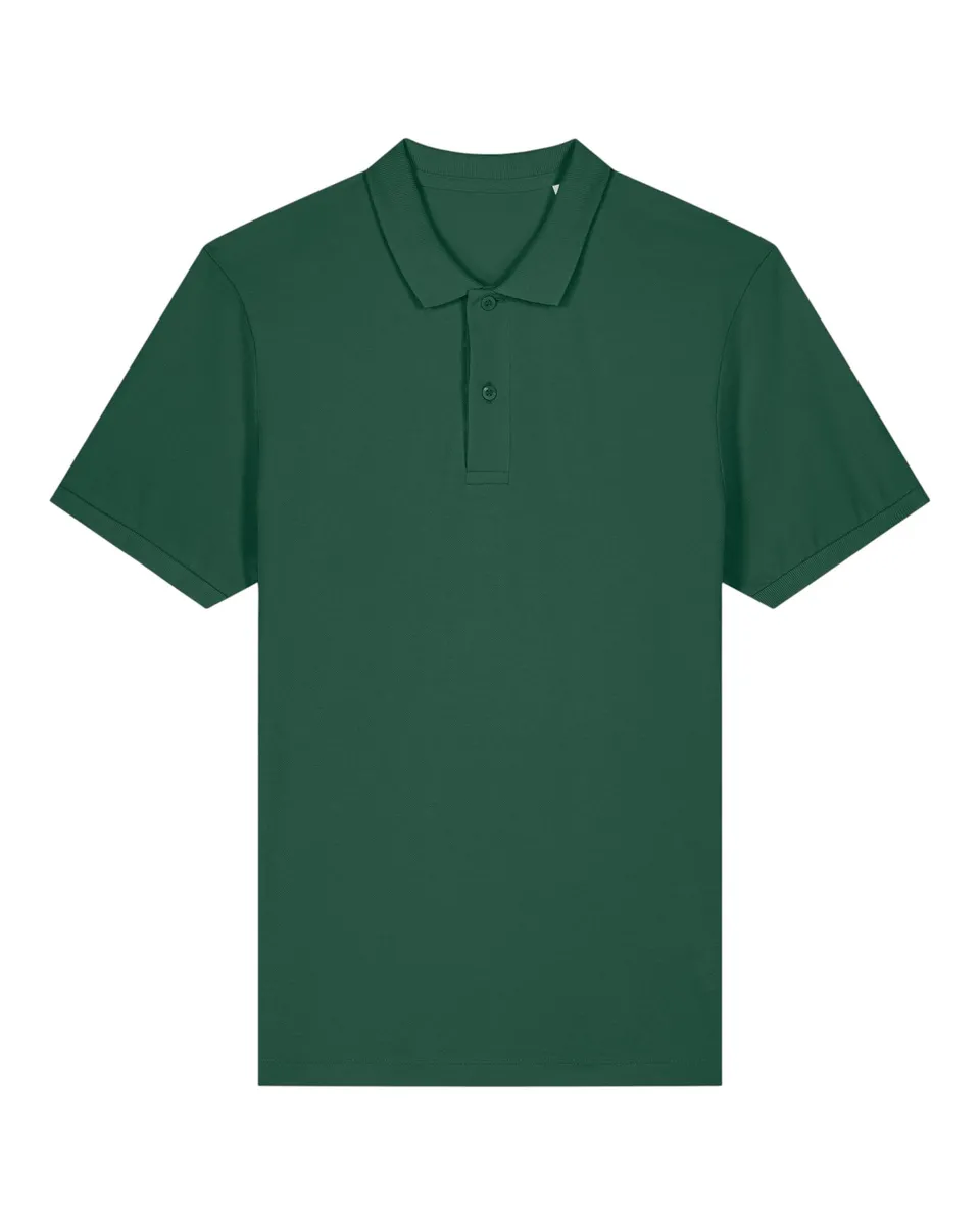 Stanley Coaster – Hoogwaardig mid-weight fitted polo – Bottle Green