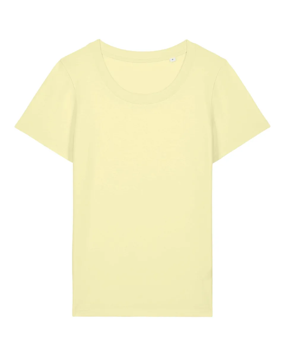 Stella Expresser 2.0 – Dagelijks fitted T-shirt met een vrouwelijk cut – Lemon Sorbet