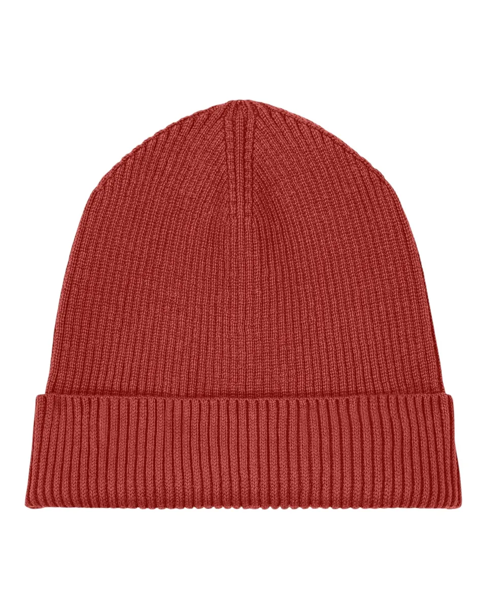 Fisherman Beanie 2.0 – Dagelijks beanie met een folded brim – Earthy Red