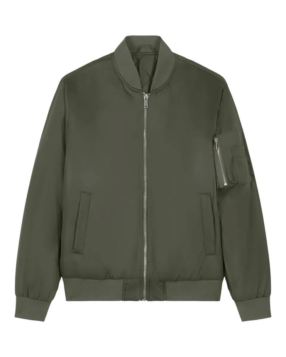 Bomber 2.0 – Classic bomber jas met een modern style – Khaki
