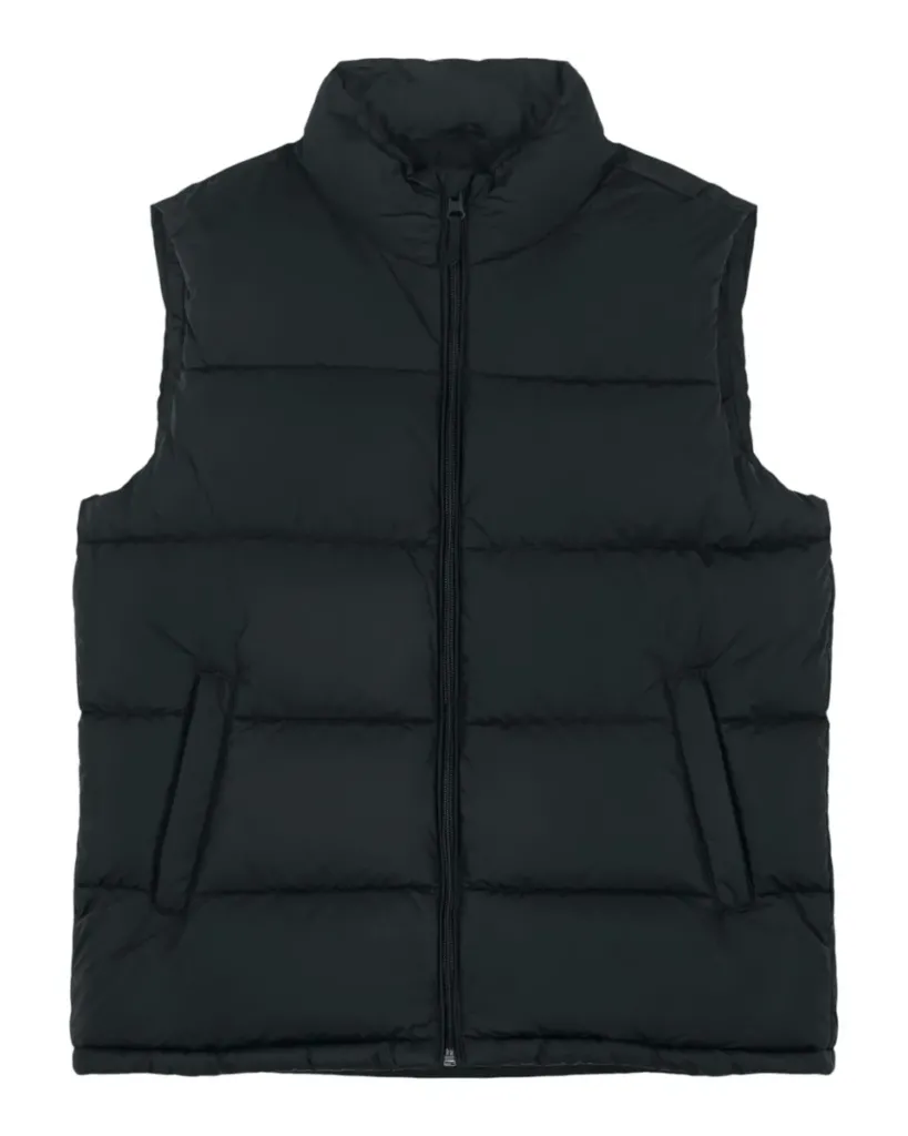 Puffer Gilet – De unisex puffer bodywarmer – Black