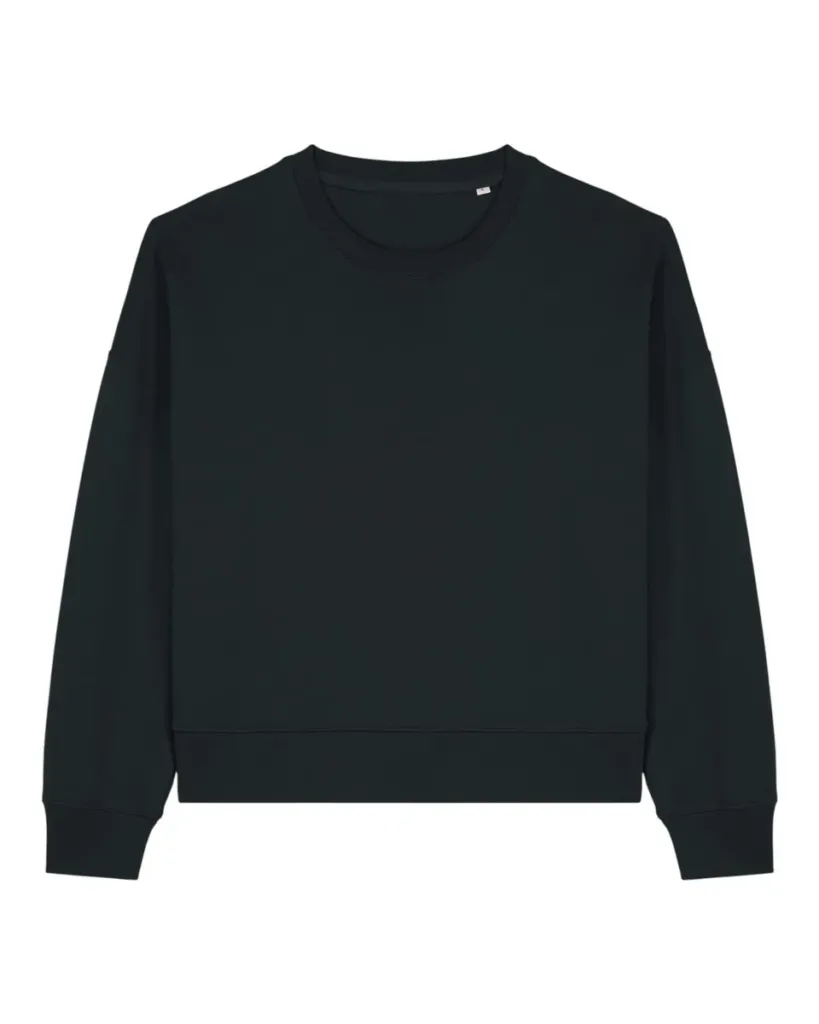 Stella Alma – Tijdloos crewneck sweatshirt designed voor her – Black