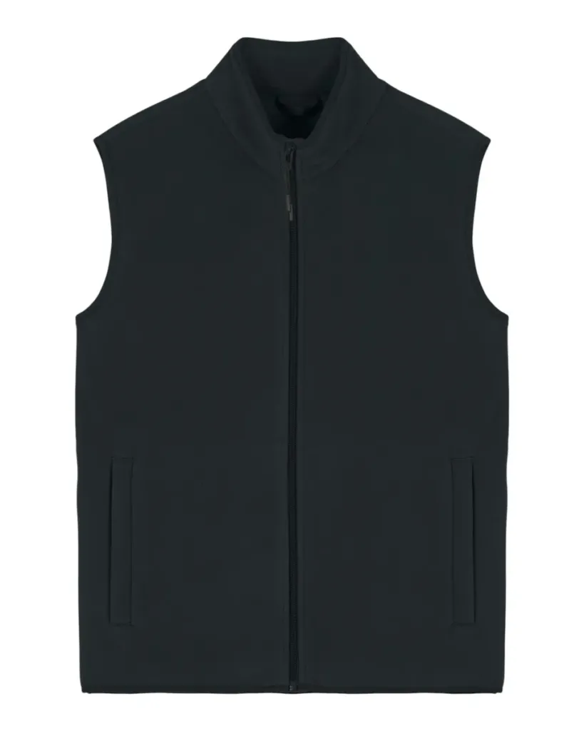 Stanley Quester – Polar fleece bodywarmer voor lasting warmte – Black