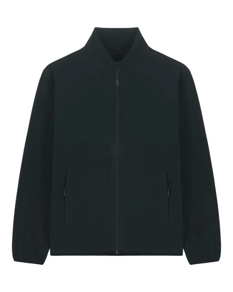 Trekker – Polar fleece jas voor lasting warmte – Black