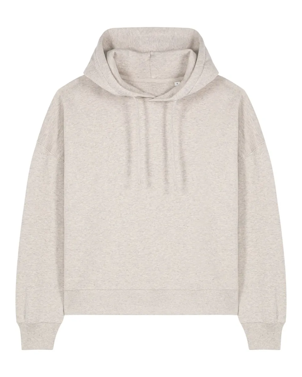 Stella Nora – Ultra-zacht hoodie met een flattering, vrouwelijk cut – Heather Haze