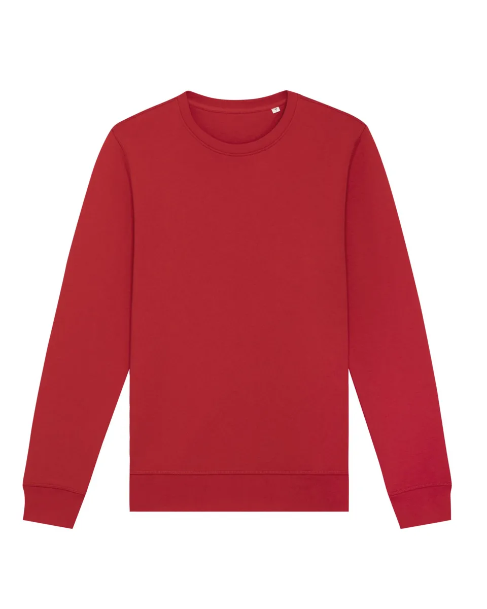 Roller – Lichtgewicht crewneck sweatshirt voor year-round laagjes – Red