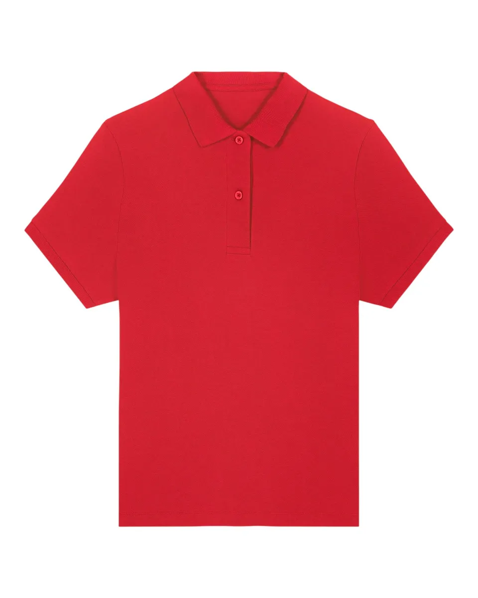 Stella Coaster – Hoogwaardig mid-weight fitted polo – Red