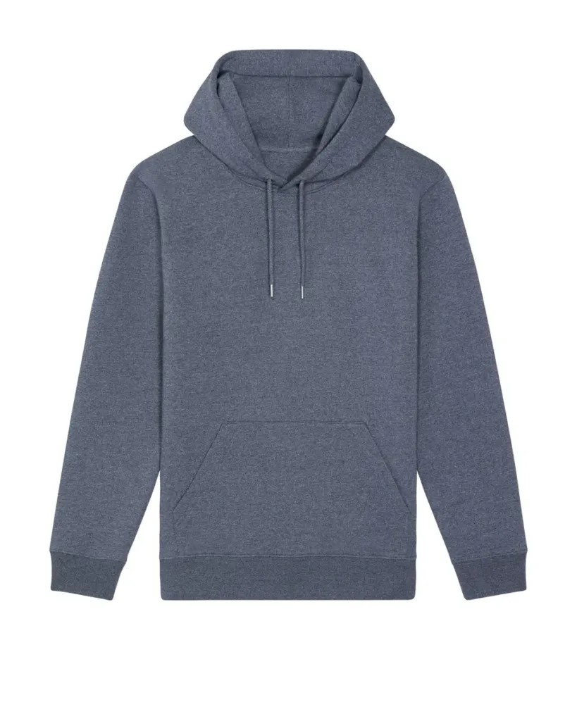 RE-Cruiser – De unisex hoodie met dry handfeel van gerecycled katoen – RE-Navy