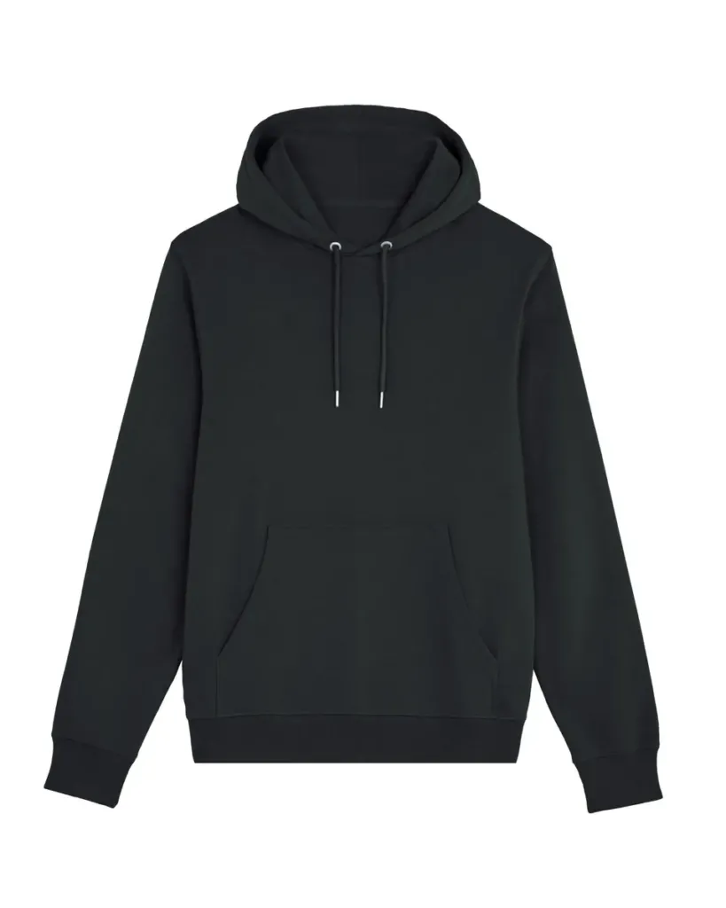 Archer – French terry hoodie voor year-round laagjes – Black
