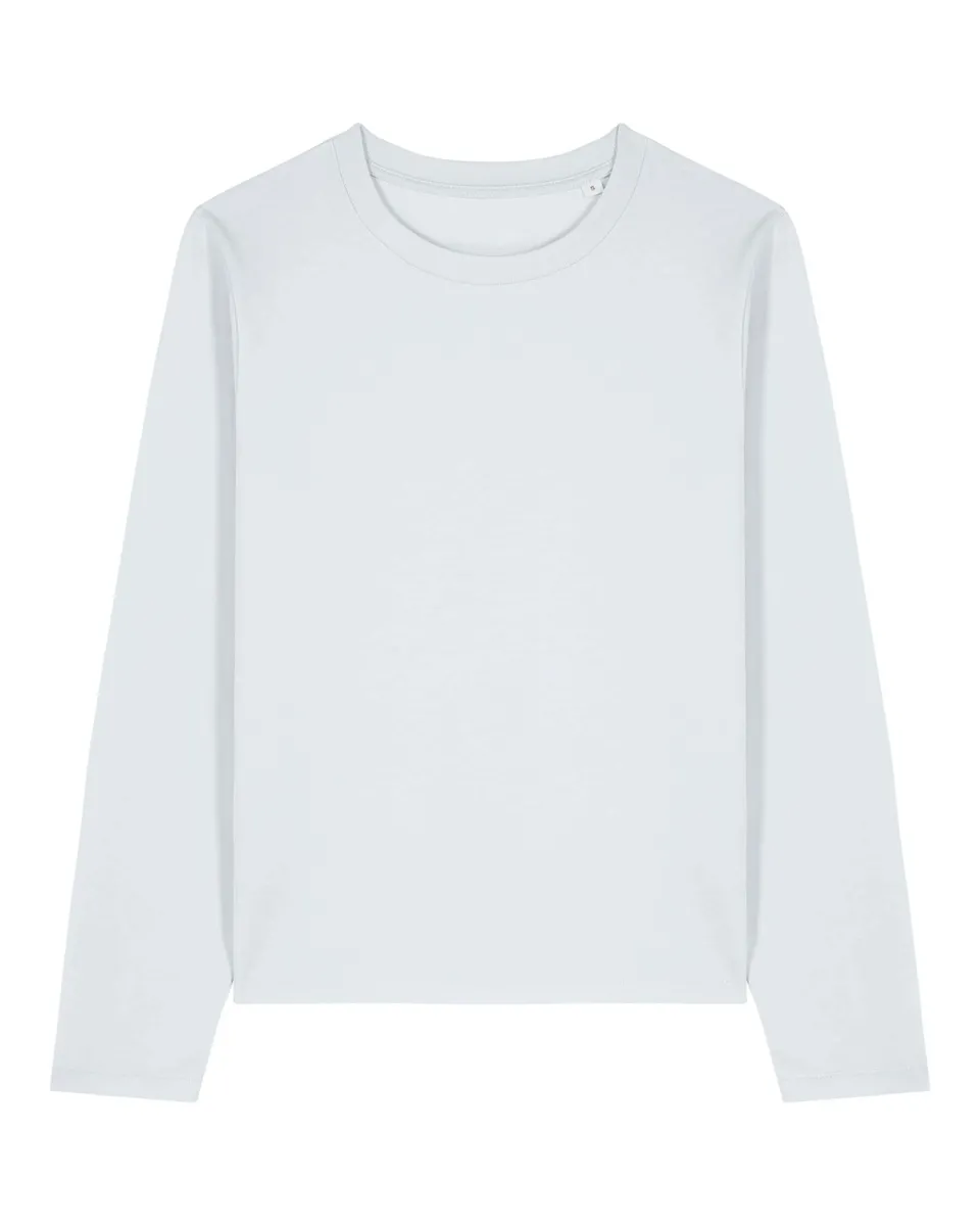 Stella Muser Long Sleeve – Iconic long-sleeve T-shirt designed voor her – Blue Ice