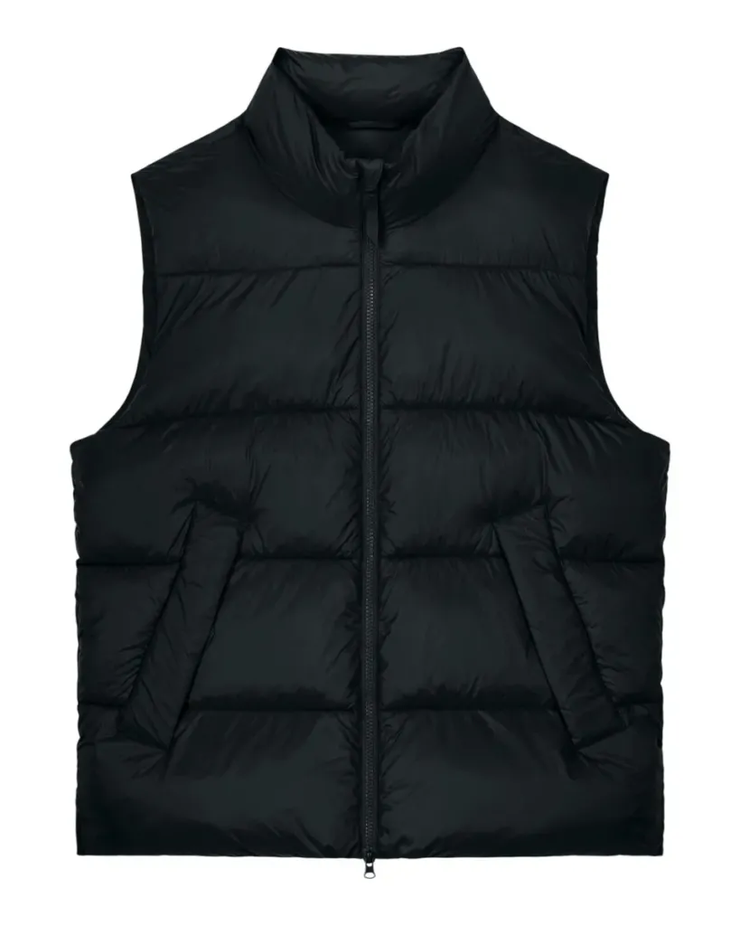 Puffer Gilet 2.0 – Lichtgewicht gerecycled bodywarmer voor warmte – Black