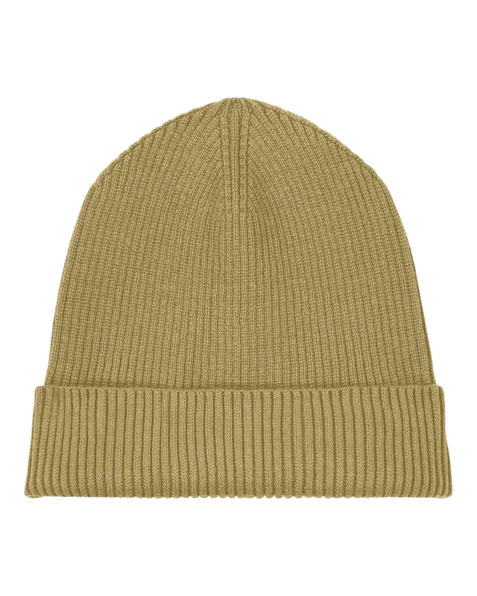 Fisherman Beanie 2.0 – Dagelijks beanie met een folded brim – Faded Olive