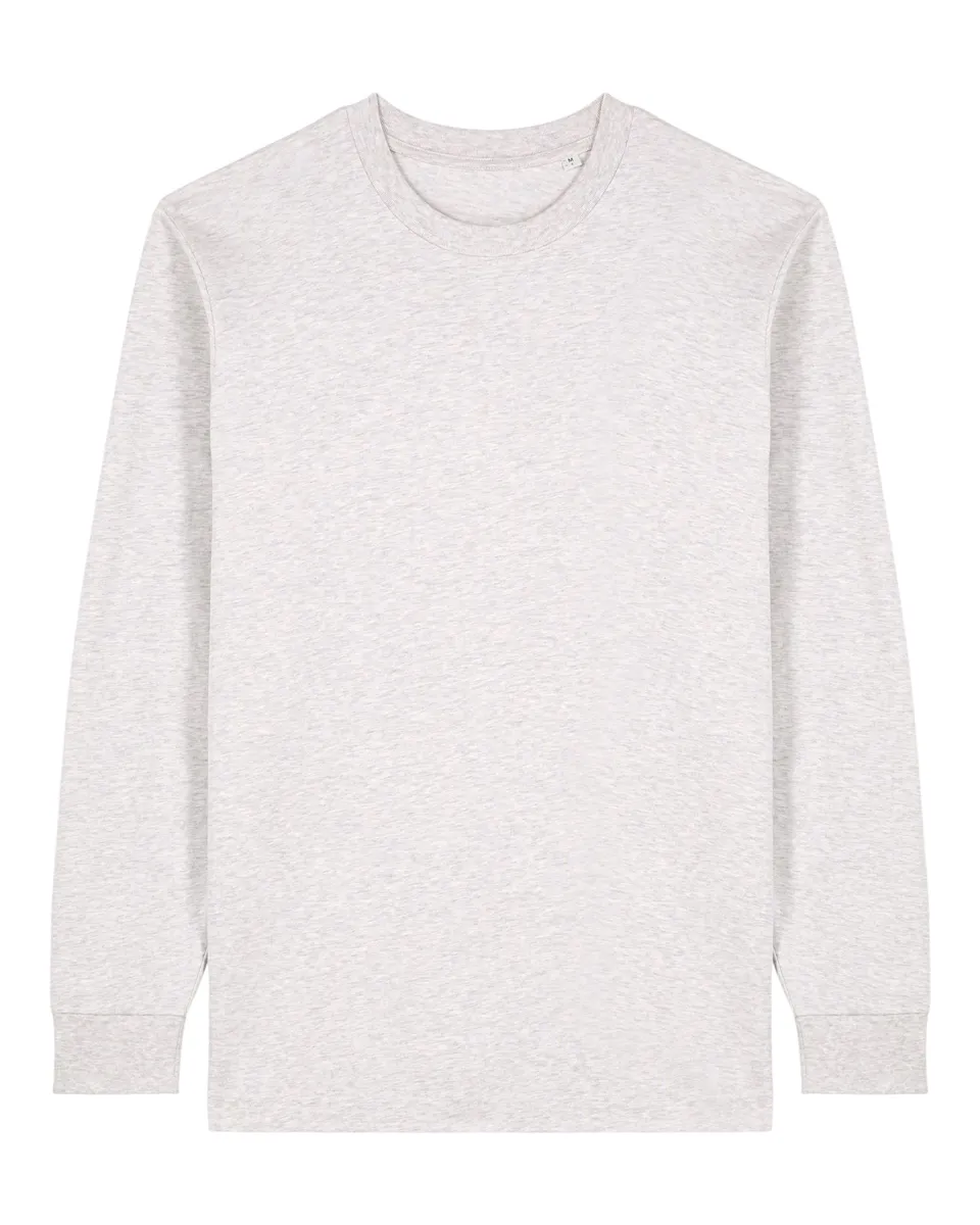 Freestyler Long Sleeve – Zwaar long-sleeve T-shirt met street-style appeal – Cool Heather Grey