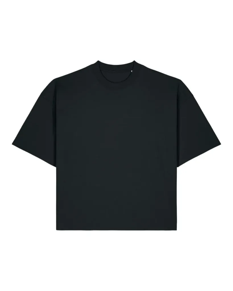 Hypster – Oversized T-shirt in een zacht gerecycled katoen blend – Black
