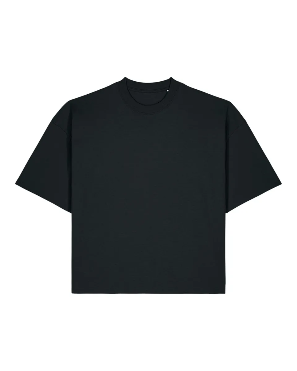 Hypster – Oversized T-shirt in een zacht gerecycled katoen blend – Black