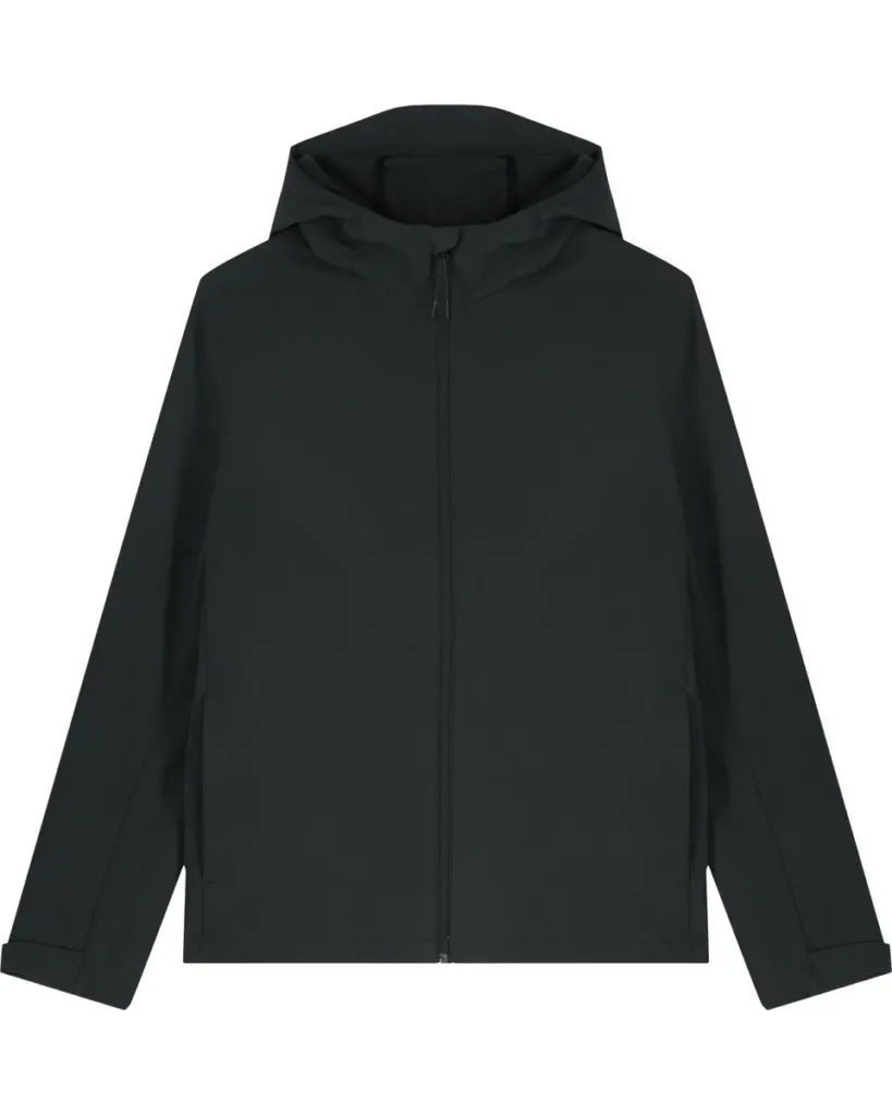 Stanley Discoverer – Hooded softshell jas voor all-weather protection – Black