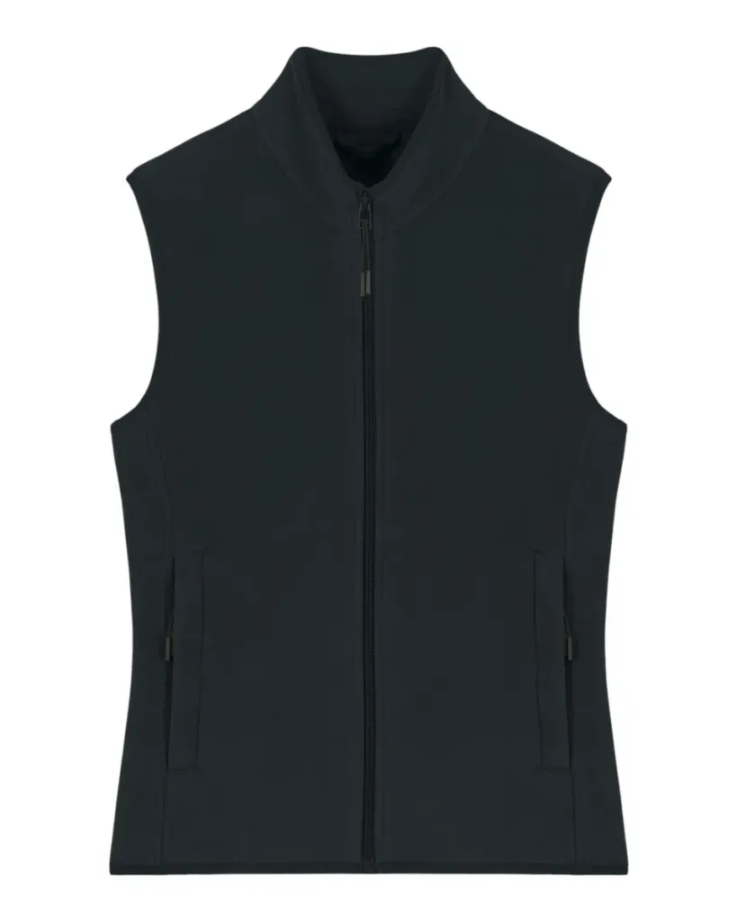 Stella Quester – Polar fleece bodywarmer voor lasting warmte – Black