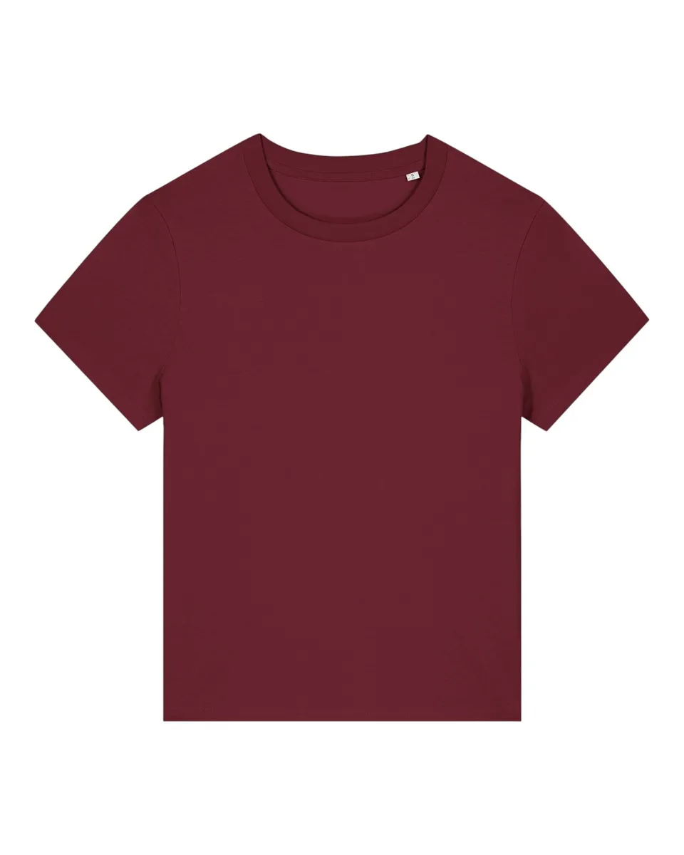 Stella Muser – Iconic jersey T-shirt voor every woman – Burgundy