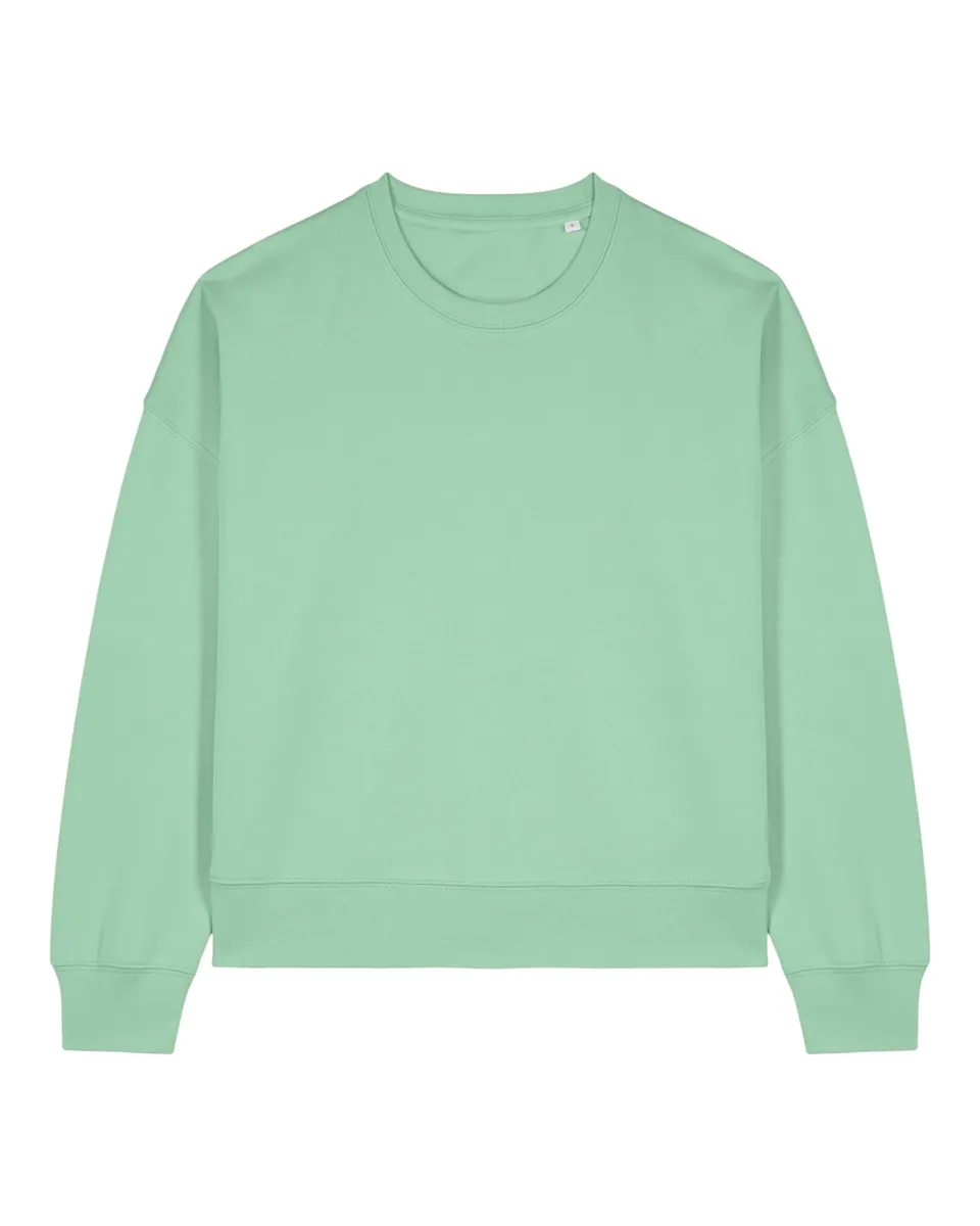 Stella Alma – Tijdloos crewneck sweatshirt designed voor her – Misty Jade