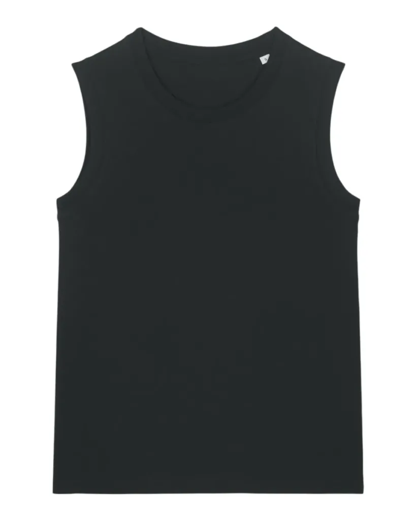 Stella Mia – Lichtgewicht tank top met vrouwelijk proportions – Black