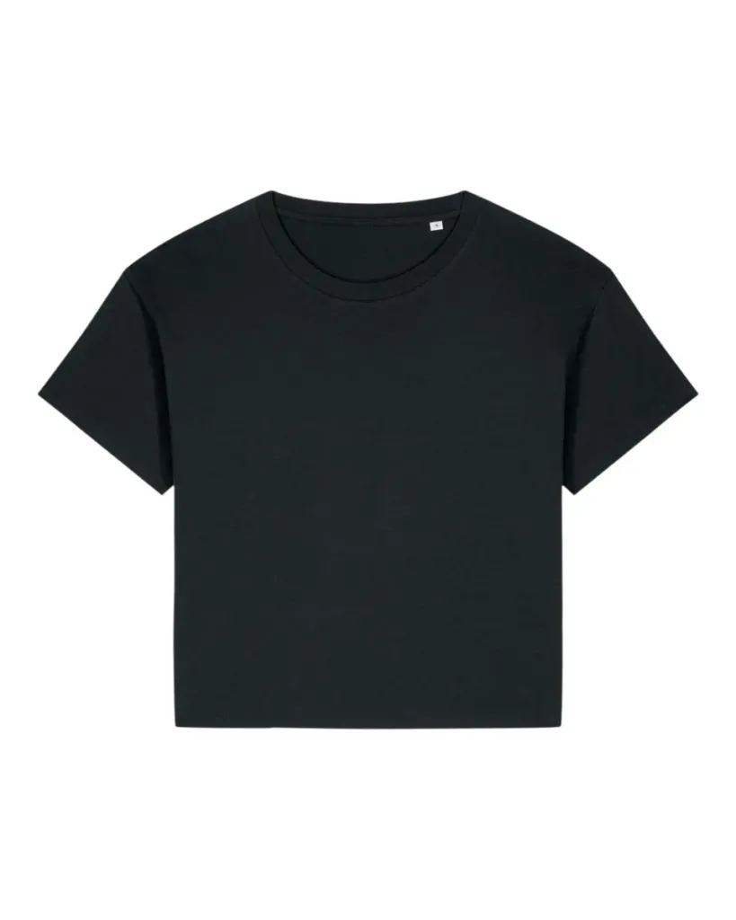 Stella Etta – TENCEL™ modal blend T-shirt met een vrouwelijk cut – Black