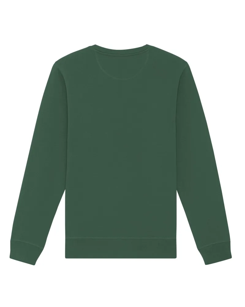 Roller – Lichtgewicht crewneck sweatshirt voor year-round laagjes – Bottle Green