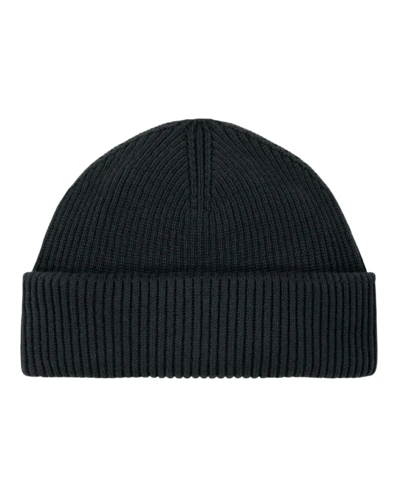 Fisherman Beanie 2.0 – Dagelijks beanie met een folded brim – Black