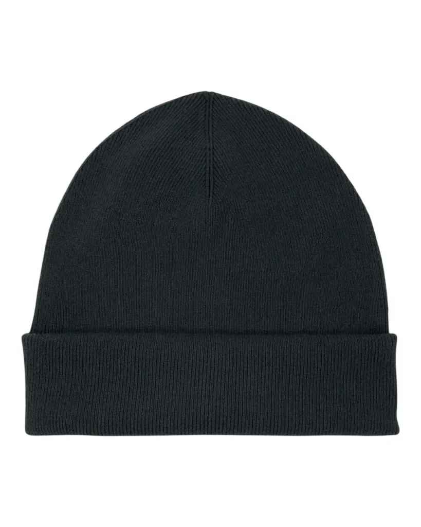 Rib Beanie 2.0 – Tijdloos beanie met een rib texture – Black